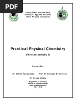 Practical Physical Chemistry Course