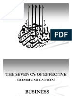 Seven Cs of Effective Communications 100109155151 Phpapp01