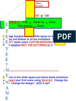 First:: File Save As Click Documents Save