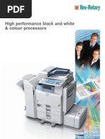 High Performance Black and White & Colour Processors: MP C2800/MP C3300