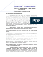 Tema 1.- Lenguaje y Comunicacion