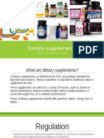 Dietary Supplements