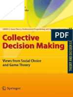Deemen A.v., Rusinowska A. Eds. Collective Decision Making Views From Social Choice and Game Theory 2010