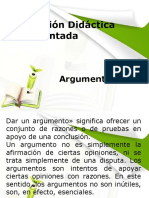 Sesión 5 de Planeación Didáctica Argumentada