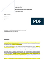 Capacidades y Competencias para La Resolución Noviolenta de