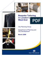 Bespoke Tailoring Report March 2006