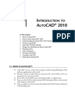 Intro To AutoCAD 2010