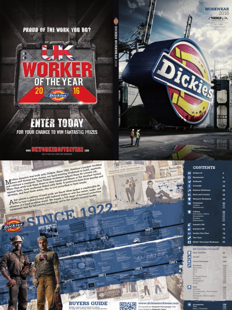 Dickies 2016 Catalogue | PDF | Suit (Clothing) | Clothing