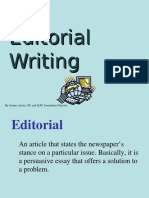 Editorial Writing