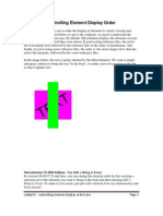 Controlling Element Display Order