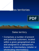 Sales Territories