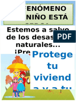 Afiche Fenomeno Del Niño