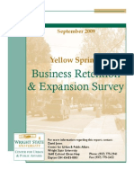 Business Retention Expansion Survey - September 2009