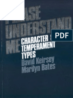 Please Understand Me - Character and Temperament Types