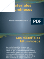 Materiales Bituminosos