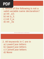 c Questions