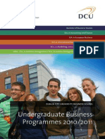 DCU Business School Undergraduate Brochure