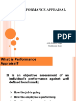 Performance Appraisal: Alok Kumar Singh Makhzoom Razi