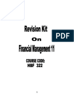 Financial Management 2 Revision Kit 2010