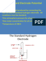 The Standard Electrode Potential