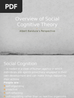 Overview of Social Cognitive Theory