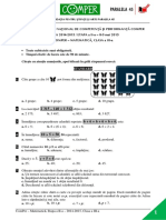 Subiect Si Barem Matematica EtapaII ClasaIII 14-15