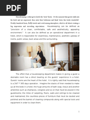 Outsource or Insource Housekeeping 