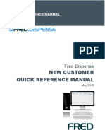 Fred Dispense - QRM - New Fred Dispense Customer - May 2015