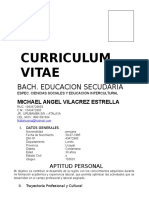 CV Educ Secundaria Ciencias Sociales