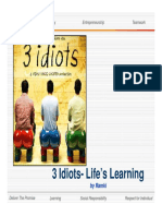3 Idiots- Life Learning