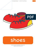 Put On Your Shoes Flashcards