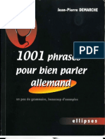 1001 Phrases Allemand