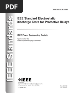 C37.90.3-2001 IEEE Standard Electrostatic Discharge Tests For Protective Relays