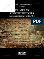 Primeras Constituciones. Latinoamérica y El Caribe