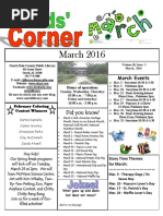 Kids Corner March 2016