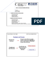 Aula 11- Processos de Fundição Sob Pressão (1)