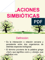 Relaciones simbióticas: parasitismo, comensalismo y mutualismo