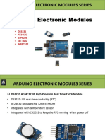 Arduino Electronic Modules DS3231 - AT24C32 - I2C1602 - MFRC522 - ESP8266 - Jie Deng