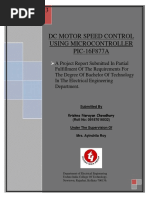 FinalYearProject-DC Motor Speed Control PIC16F877A