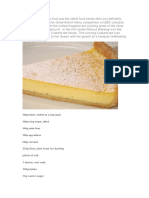 Resep Custard Pie