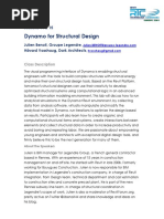 Download Dynamo in Structural Design by robinhovr SN302502573 doc pdf