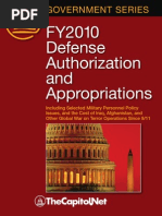 Download FY2010 Defense Authorization and Appropriations Including Selected Military Personnel Policy Issues and The Cost of Iraq Afghanistan and Other Global War on Terror Operations Since 911 Government Series by TheCapitolNet SN30252551 doc pdf