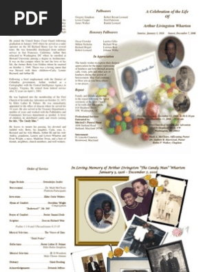 Wharton Funeral Program (tri-fold)