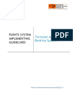 TABS Points System Implementing Guidelines