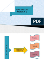 Pemeriksaan Motorik Dan False