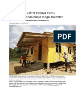 Projek DAP Paling Berjaya Bantu Mangsa Selepas Banjir Mega Kelantan