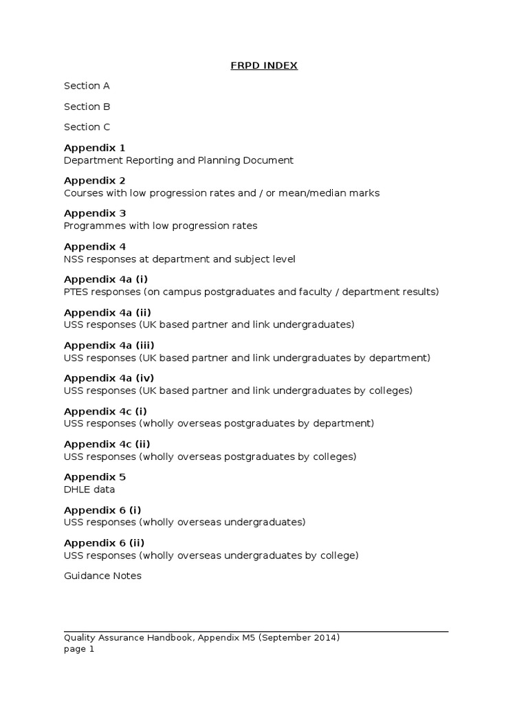 M5 FRPD Template September 2014 | PDF | Postgraduate Education ...