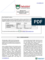 SBI PO 2015 Prelim Model Paper (Pagalguy)