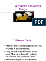 Vitamins & Vitamin Containing Drugs