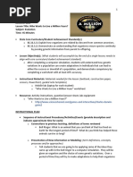 Download who wants to live a million years lesson plan by api-309879051 SN302572664 doc pdf